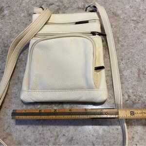 Cream Crossbody Bag